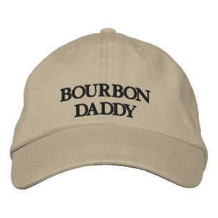bestickter Hut - BOURBON DADDY