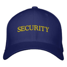 bestickter Navy Blue-Security-Hut