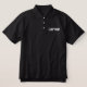 besticktes CAPTAIN-Shirt - ZOLLBAR (Design Front)