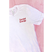 Besticktes Sternzeichen Zwillinge Astro-Shirt Gesc