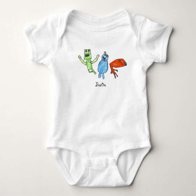 Bestie4You Baby Bodysuit Strampler (Vorderseite)
