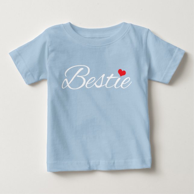 Bestie Baby Blue T-shirt (Vorderseite)