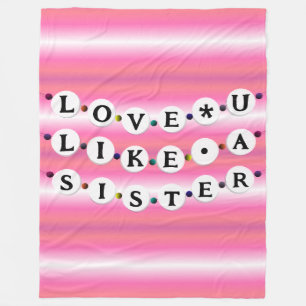 Bestie Bracelet - Freundschaftsgestaltung (18 Perl Fleecedecke