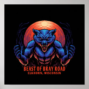 Bestie der Kreatur der Bray Road Poster