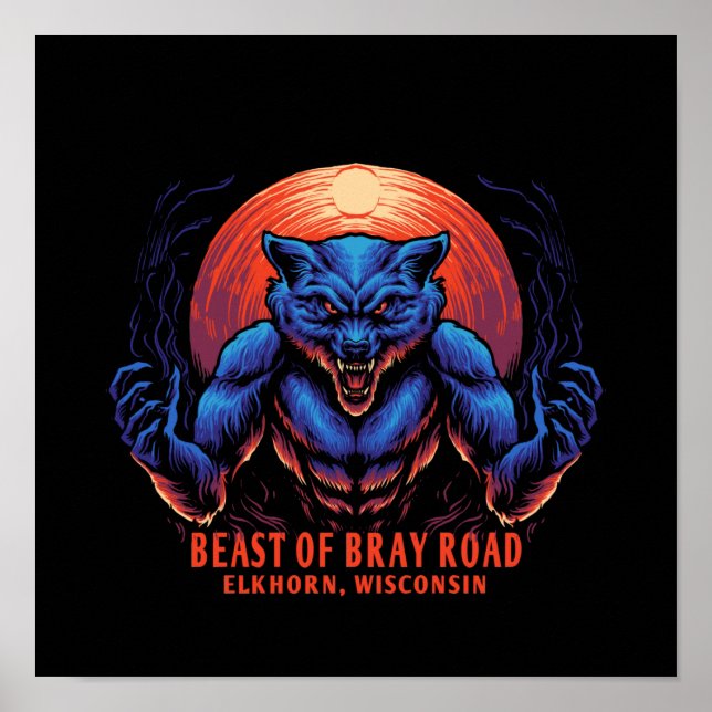 Bestie der Kreatur der Bray Road Poster (Vorne)