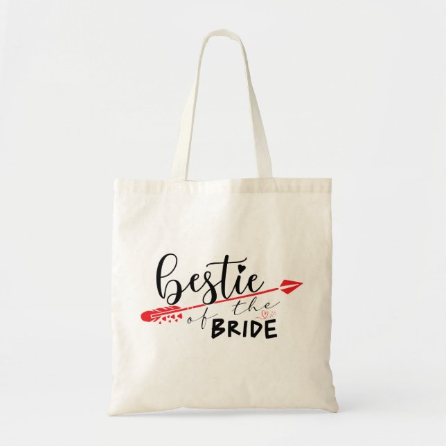 Bestie der Tasche Bride Bridesmaid (Vorne)