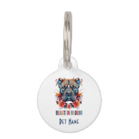 Bestie in Bloom - Cane Corso mit weiblicher Touch