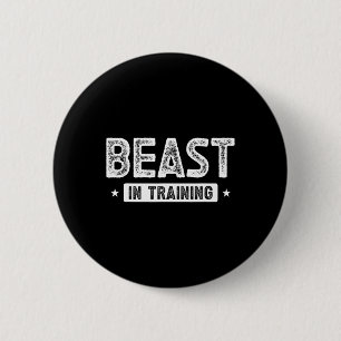 Bestie in der Bodybuilding Button