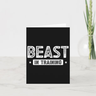 Bestie in der Bodybuilding Karte