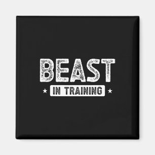 Bestie in der Bodybuilding Magnet