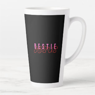 Bestie Jesus Schwarz Milchtasse