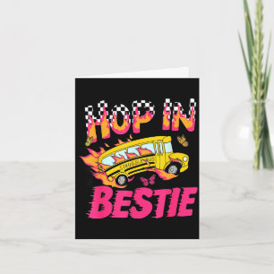 Bestie-Kampfbus-Motivation psychische Gesundheit Karte