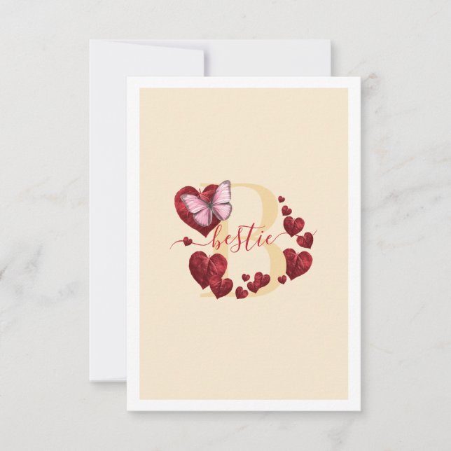 Bestie Mitteilungskarte (Vorderseite)