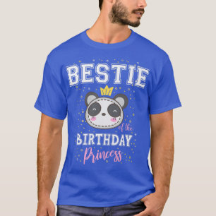 Bestie of the Birthday Princess Niedlich Panda Bea T-Shirt