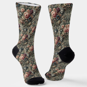 Bestie of the Interstice - Gotische Tapestry Socken