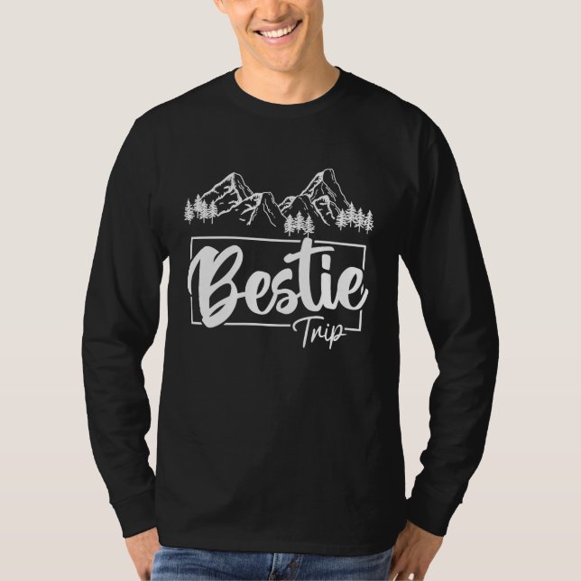 Bestie Reunion Trip 2022 Funny Outdoor Summer Camp T-Shirt (Vorderseite)