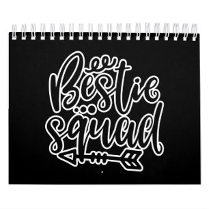 Bestie Squad Bedeutende Freundschaft Kalender
