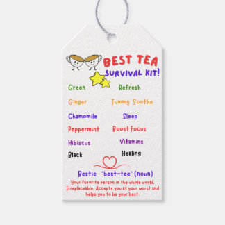Bestie(Tea) Überlebenskit Geschenkanhänger