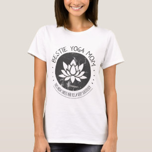 Bestie Yoga Mama, Spiritueller Mama T - Shirt