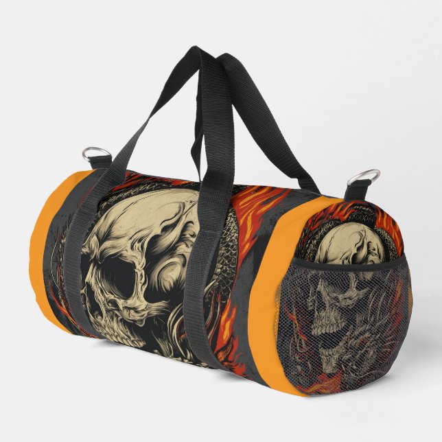 Bestien-Modus4 Duffle Bag (Rechte Ecke)