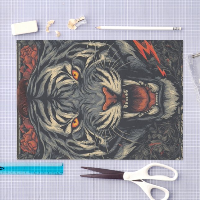 Bestien-Modus5 Seidenpapier (Handwerk)
