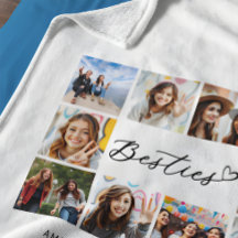 Besties 10 Foto Collage Modernes Script BBBF