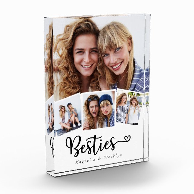 Besties 4 Foto Collage Bester Freund (Links)