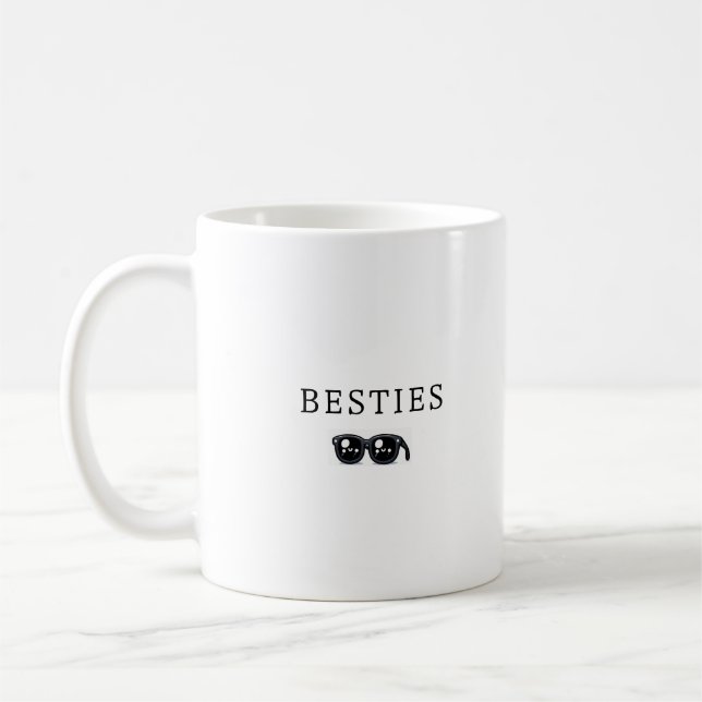 Besties/Best Friend Goals" Tasse (Links)