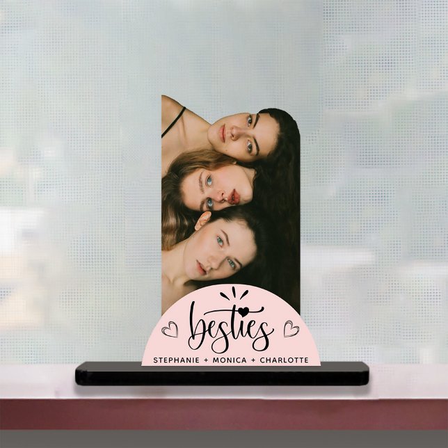 Besties Best Friends Foto Sculpture Cutout Freistehende Fotoskulptur (Besties Best Friends Photo Sculpture Cutout)