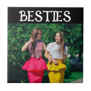BESTIES BESTE FREUNDE FOTO FLIESE
