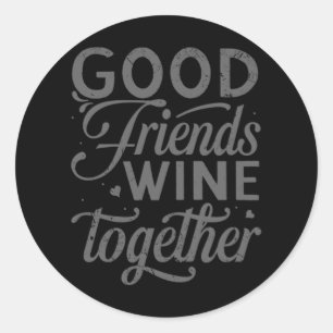 Besties BESTE FREUNDIN Herzstück Runder Aufkleber