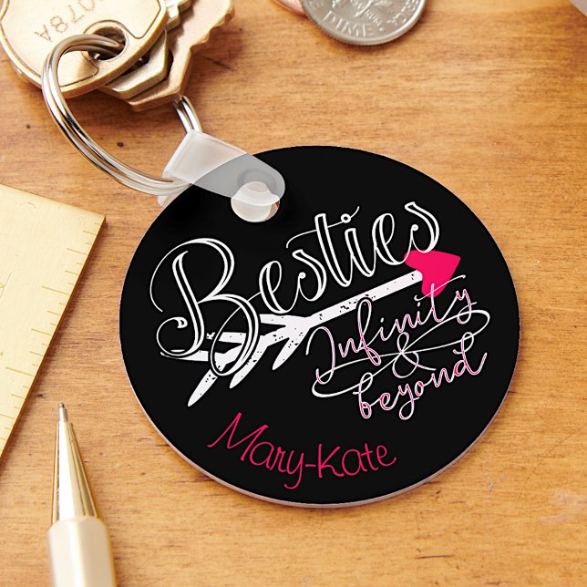 Besties BESTE FREUNDIN Unendlichkeit für immer Die Schlüsselanhänger (Von Creator hochgeladen)