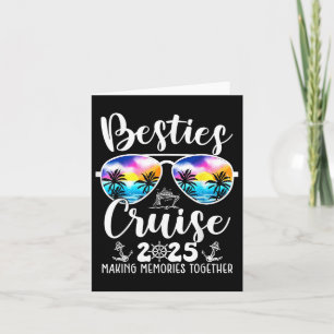 Besties Cruise 2025 Matching Friends Group Cruisin Karte