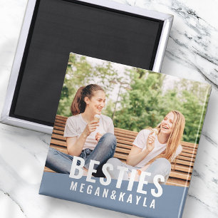 Besties Forever Best Friends BESTE FREUNDIN Modern Magnet