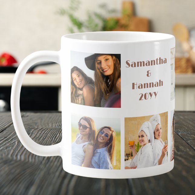 Besties Forever, BESTE FREUNDIN 8 Custom Foto & He Kaffeetasse (Von Creator hochgeladen)