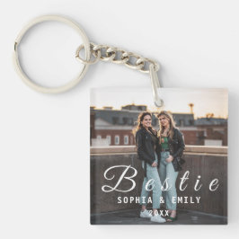 Besties Forever – Custom Photo Collage Keychain Schlüsselanhänger