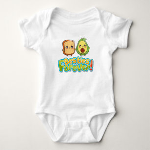 Besties Forever Feinschmecker Baby Bodysuit Baby Strampler