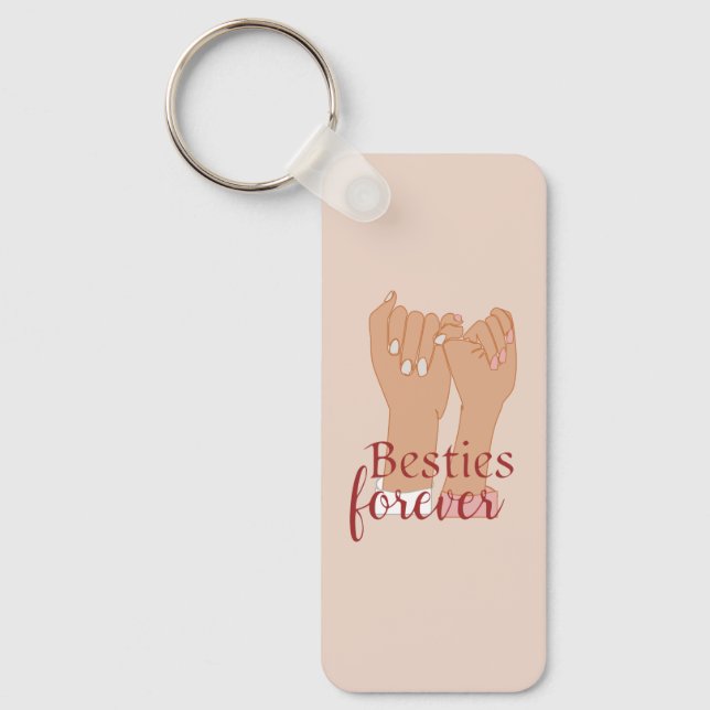 Besties Forever Key Ring Schlüsselanhänger (Vorderseite)