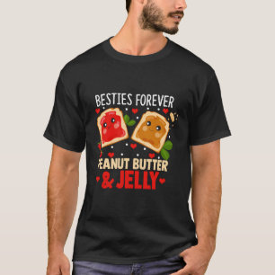 Besties Forever Peanut Butter Jelly Pair T-Shirt
