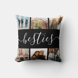 Besties Friend Foto Collage Kissen