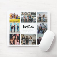 Besties Friend Quote Acht Foto Collage