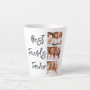 Besties Gift Foto Collage Friends BESTE FREUNDIN Milchtasse