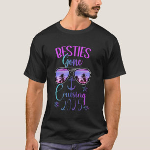 Besties Gone Cruising 2025 Mädchen passend Frauen T-Shirt
