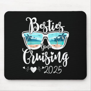 Besties Gone Cruising 2025 Mädchen passende Frauen Mousepad