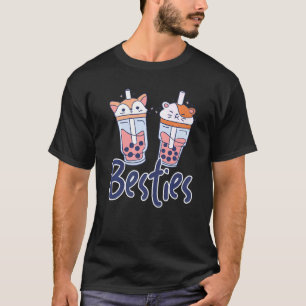 Besties Grafischer Tea Drinker Tea Brewing Cup O T-Shirt