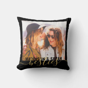 Besties Modern Best Friends Personalisiert Kissen