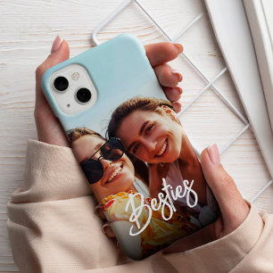 Besties Modern Script Best Friends Foto Case-Mate iPhone Hülle