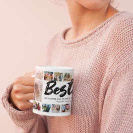 Besties Names BESTE FREUNDIN Foto Collage Kaffeetasse