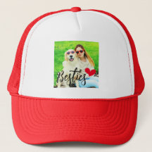 Besties Niedlich Hund Mama Rotes Herz Foto