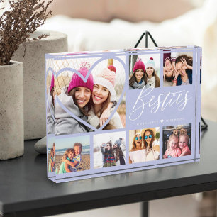 Besties Script 7 Foto Best Friends Collage Heart